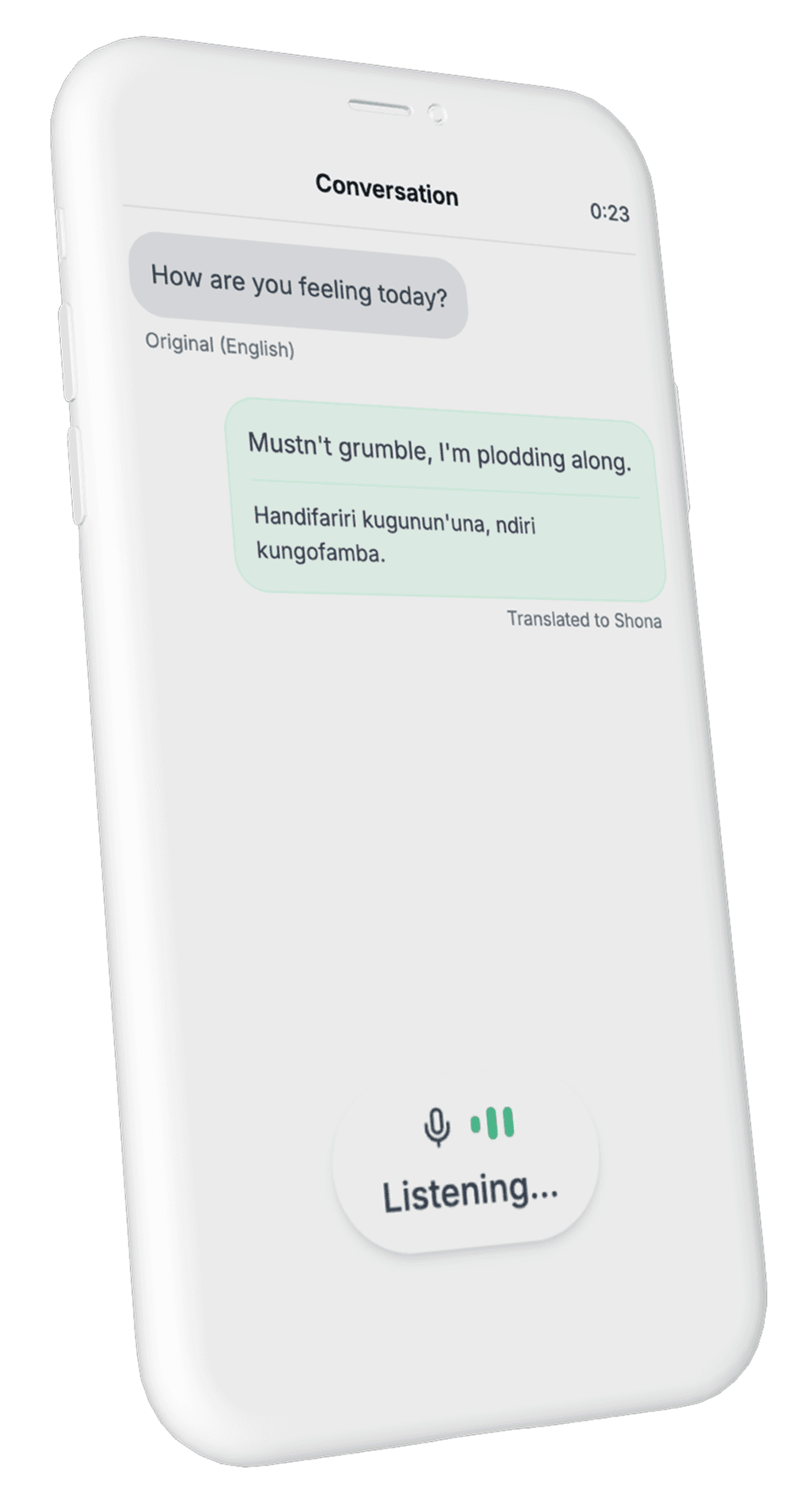 Conversation Helper